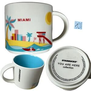 Starbucks 2015 You Are Here Collection Miami FL 14oz Mug